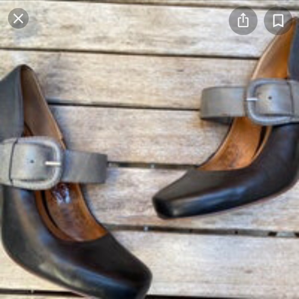 Fossil Leather Misha Mary Janes